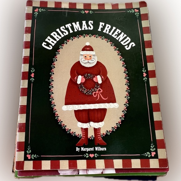 Vtg Craft Books lot of 5 1980s Christmas Sew Paint Quill Cross Stitch Patterns - Picture 5 of 16